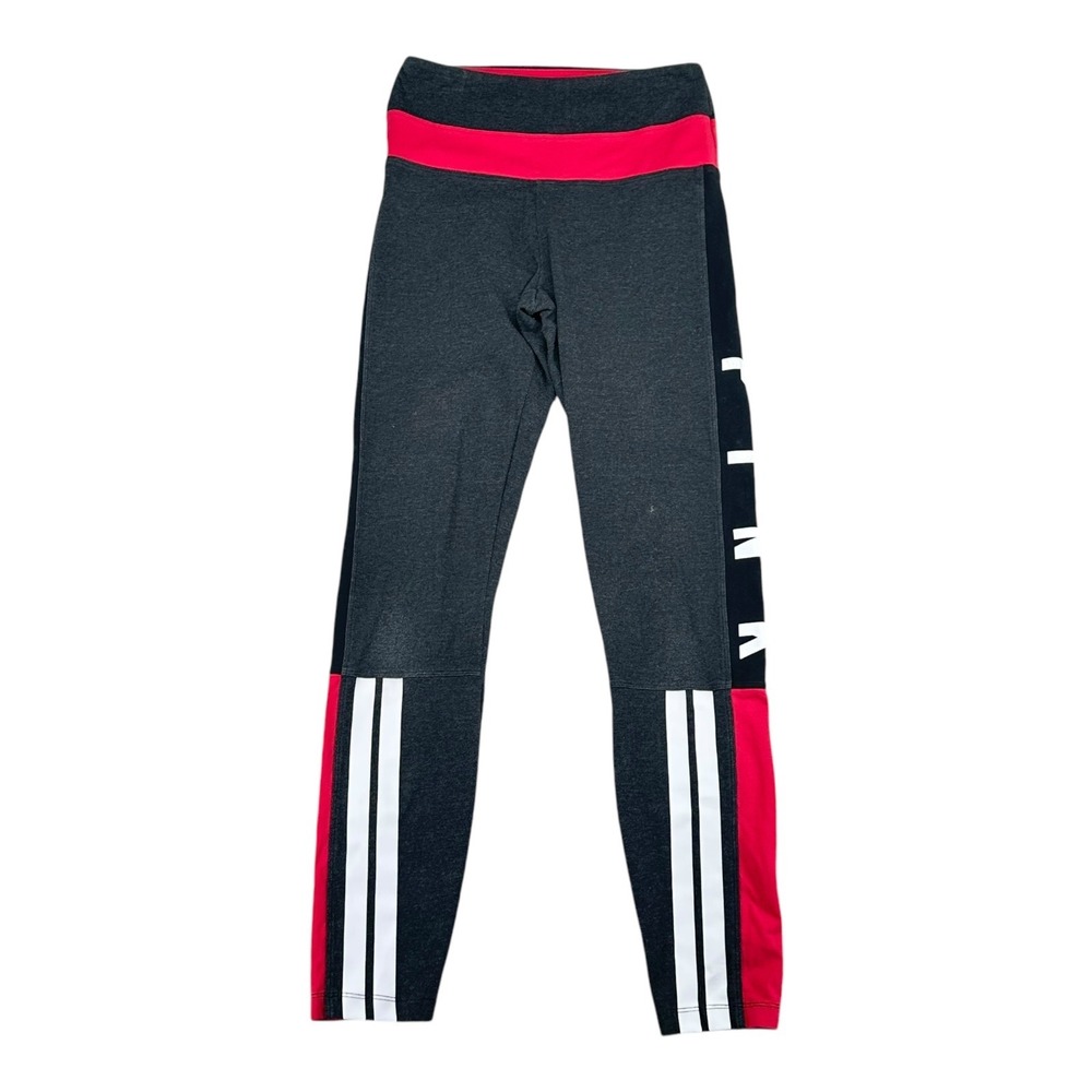 PINK Victoria's Secret Yoga S Small Black Leggings Logo